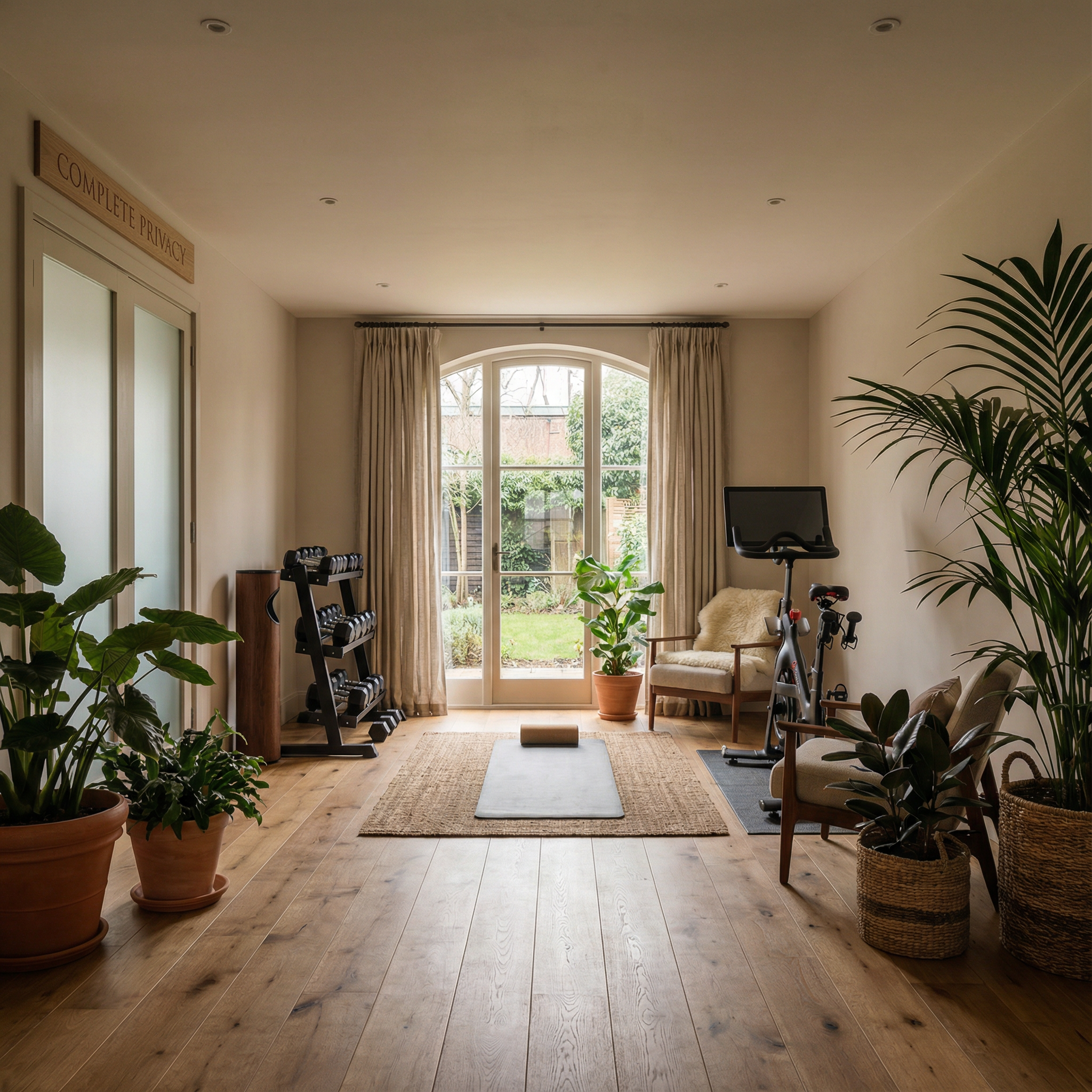 完全個室のプライベート空間