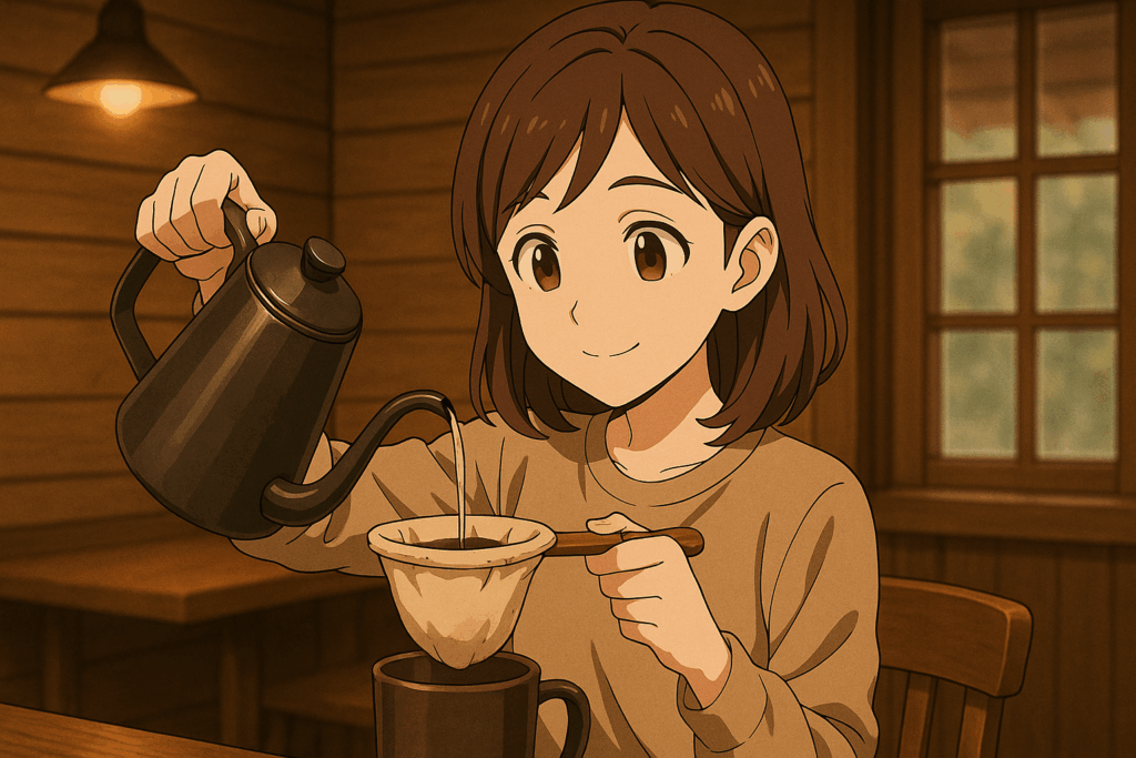 コーヒー ネルドリップ 淹れ方