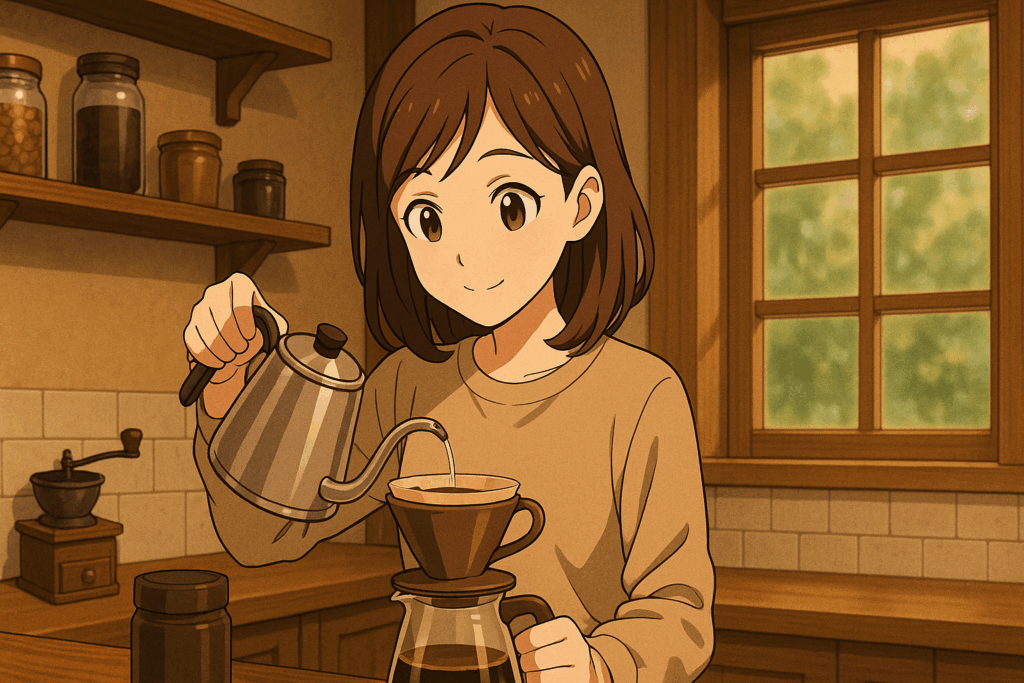 コーヒー ペーパードリップ 淹れ方