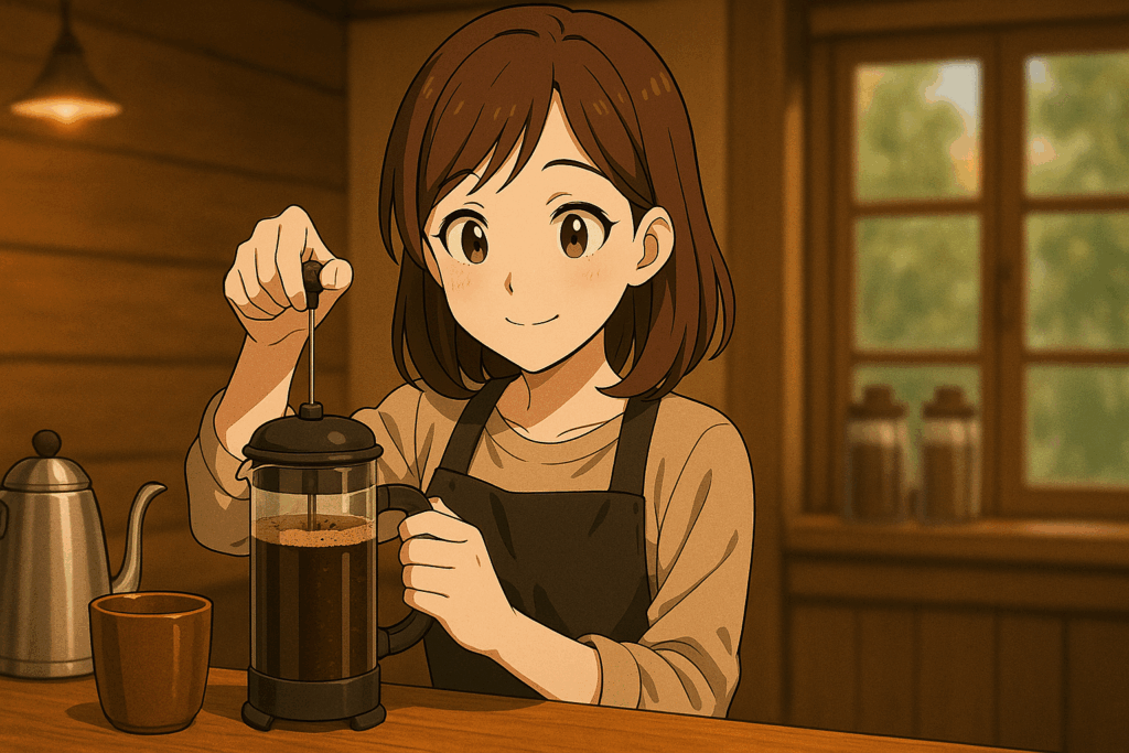 コーヒー フレンチプレス 淹れ方